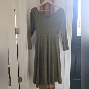 Alfani Olive Green Dress